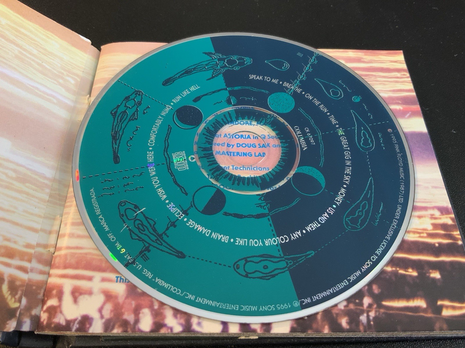 Lot of 4 Pink Floyd CDs - Relics, Animals, The Division Bell, Momentary Lapse - Image 9