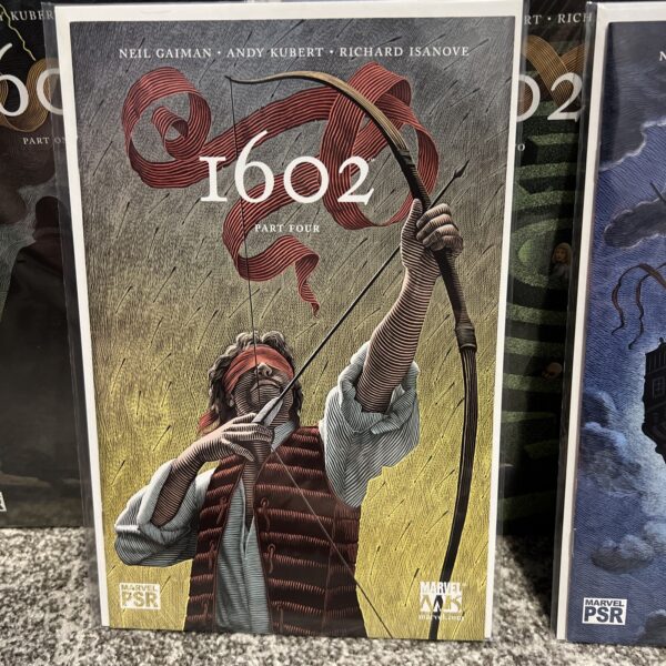 1602 #1-5 Lot - Neil Gaiman 1st Marvel writing - 2003 - What If? High Grade - Image 4