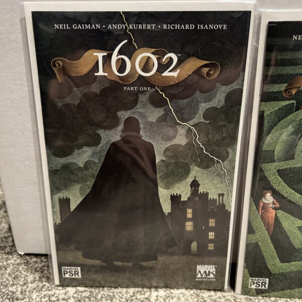 1602 #1-5 Lot - Neil Gaiman 1st Marvel writing - 2003 - What If? High Grade - Image 6