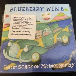 Blueberry Wine - The 1st Songs Of Michael Hurley RARE out of print CD Hype