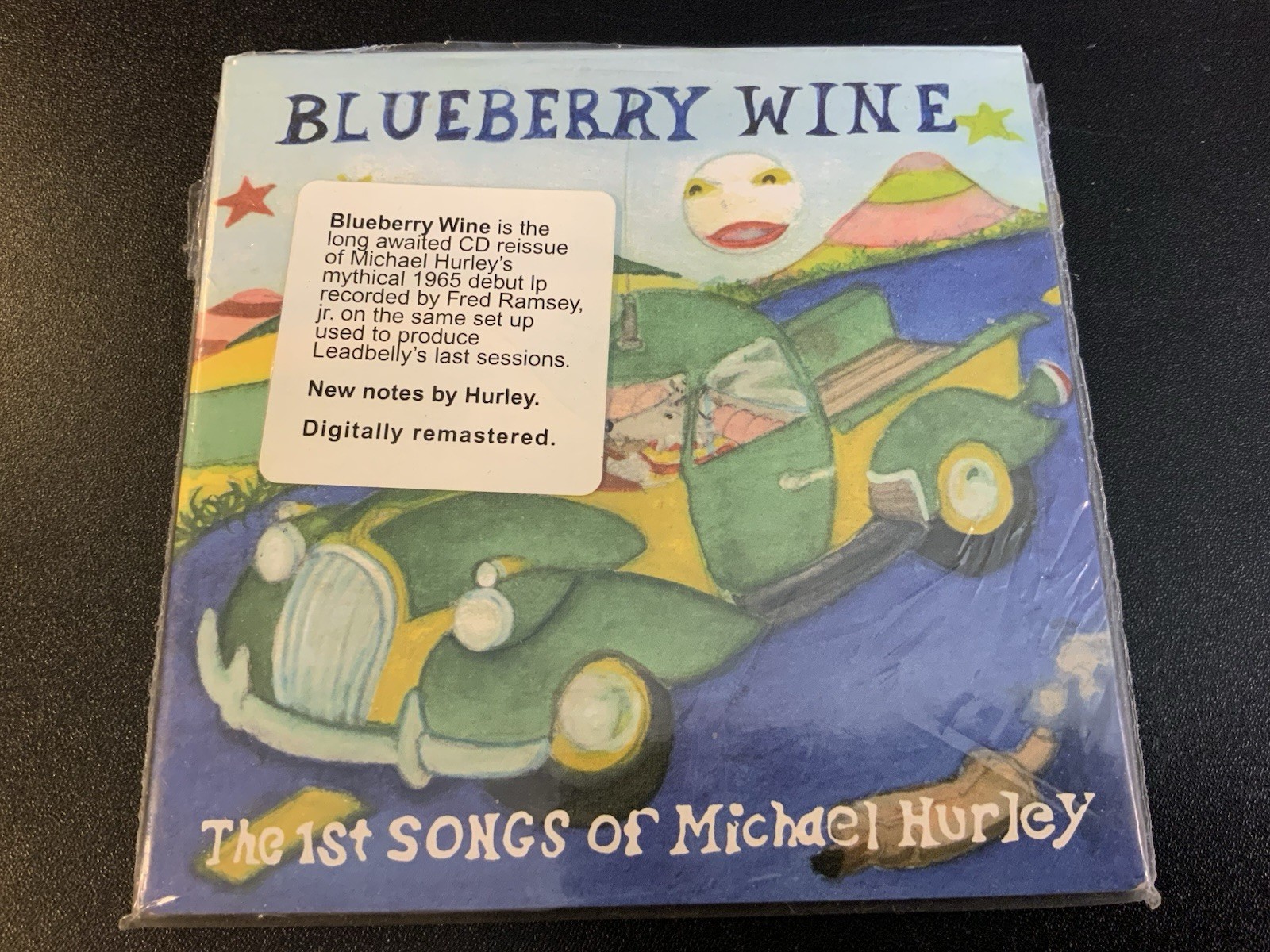 Blueberry Wine - The 1st Songs Of Michael Hurley RARE out of print CD Hype