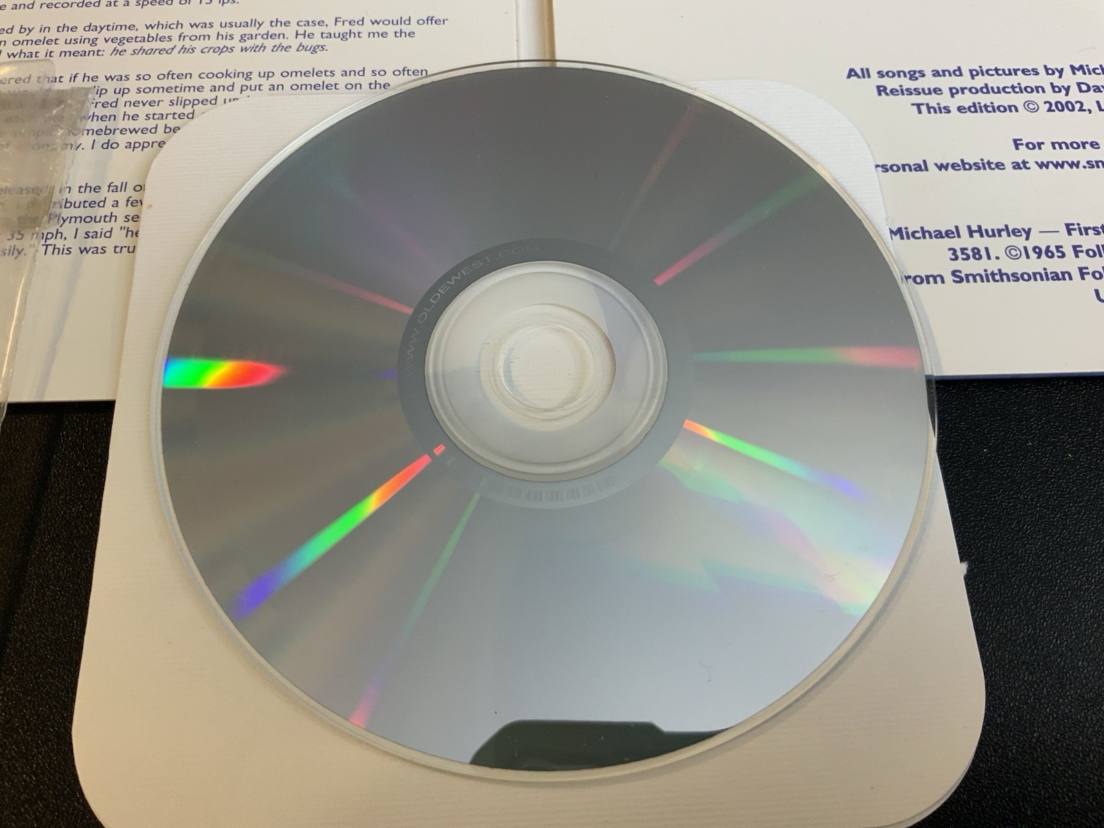 Blueberry Wine - The 1st Songs Of Michael Hurley RARE out of print CD Hype - Image 4