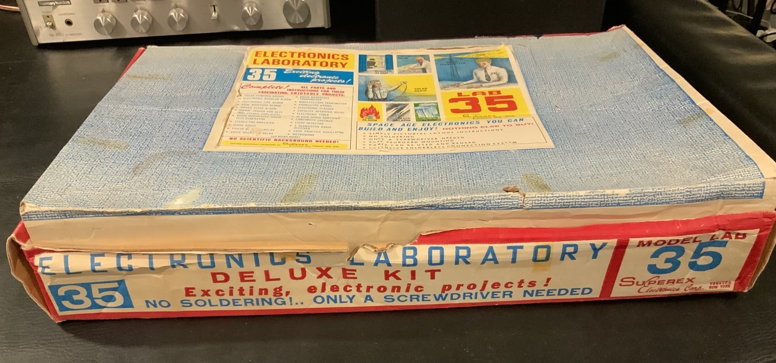 Vintage Superex Electronics Laboratory 35 Exciting Electronic Projects! RARE SEE - Image 3