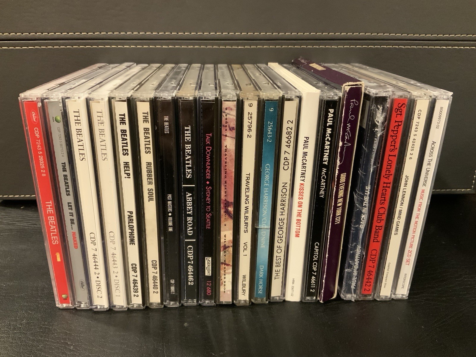 Beatles CD Lot 20 Albums/26 Discs + 2 DVD: Harrison, McCartney, Lennon VG-VG+