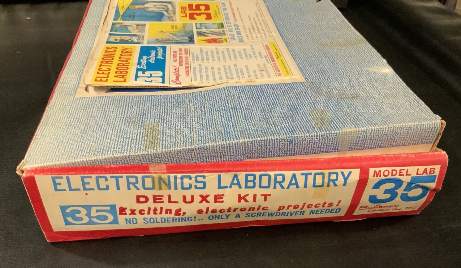 Vintage Superex Electronics Laboratory 35 Exciting Electronic Projects! RARE SEE - Image 5