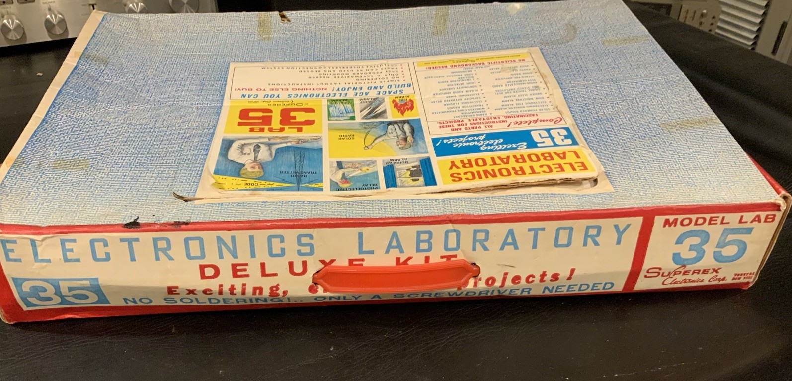 Vintage Superex Electronics Laboratory 35 Exciting Electronic Projects! RARE SEE - Image 6