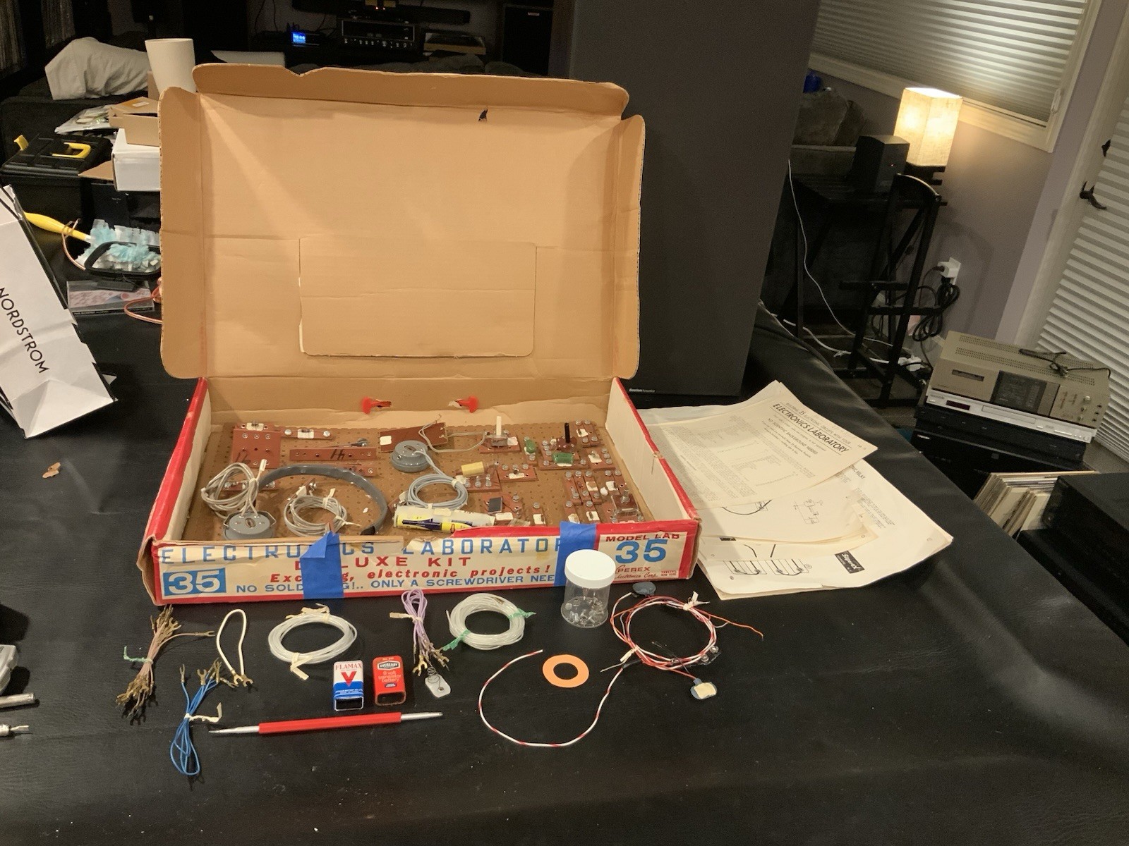 Vintage Superex Electronics Laboratory 35 Exciting Electronic Projects! RARE SEE - Image 7