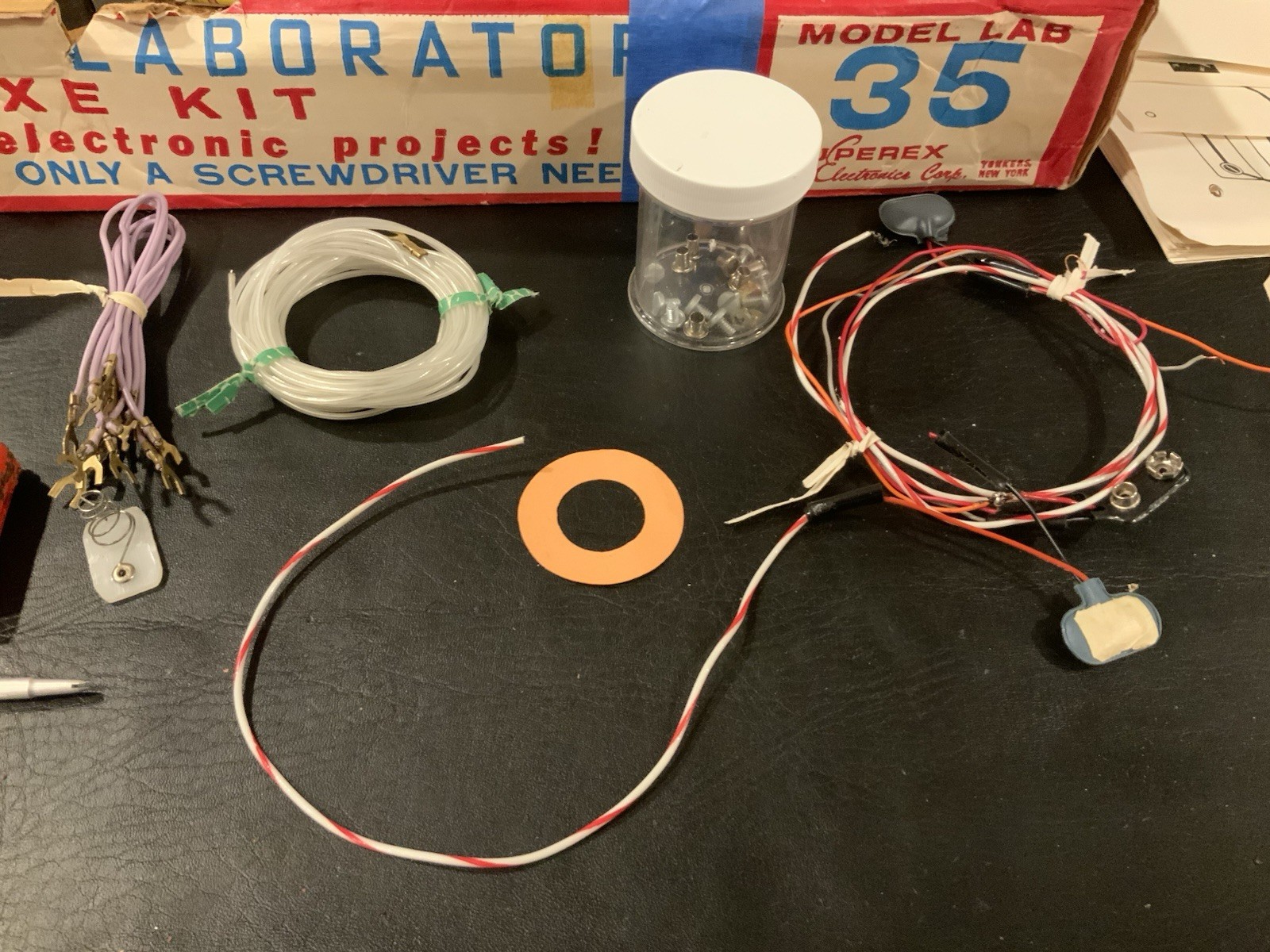 Vintage Superex Electronics Laboratory 35 Exciting Electronic Projects! RARE SEE - Image 14