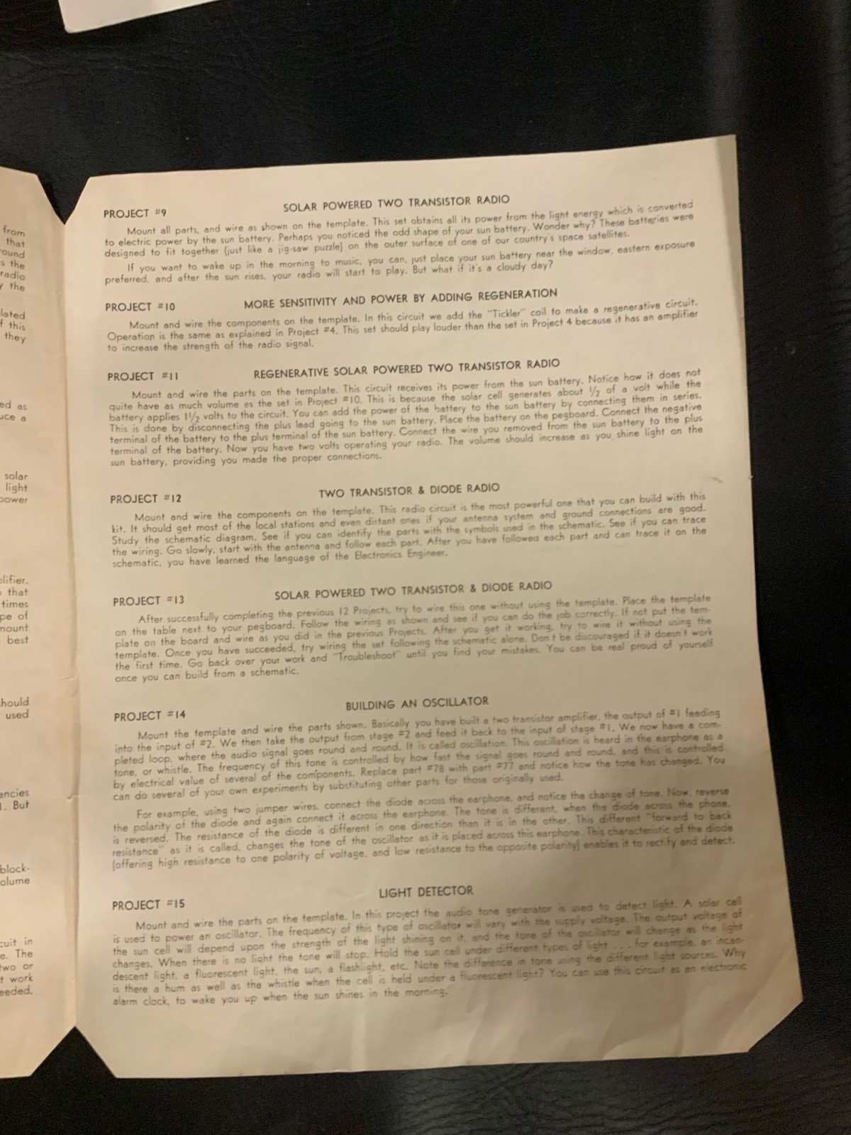Vintage Superex Electronics Laboratory 35 Exciting Electronic Projects! RARE SEE - Image 17