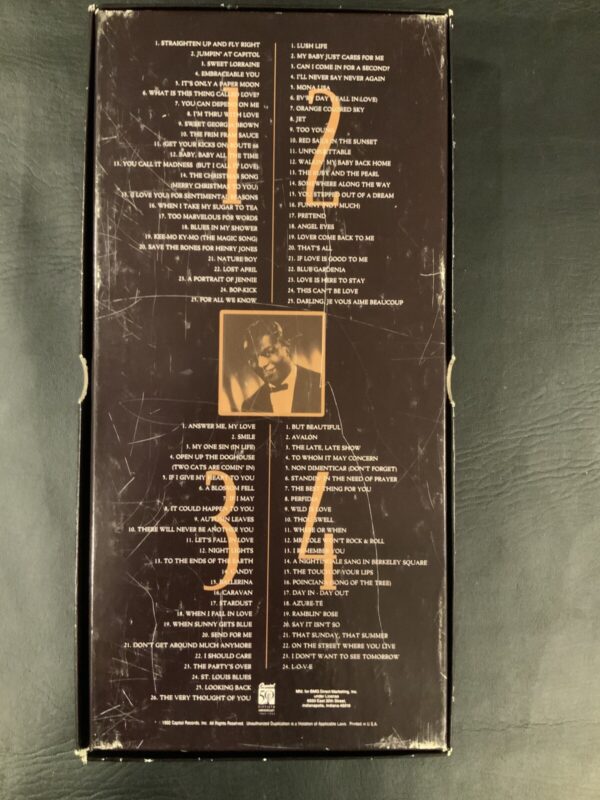Nat King Cole [Capitol] [Box] by Nat King Cole (CD, Nov-2002, 4 Discs VG - Image 3