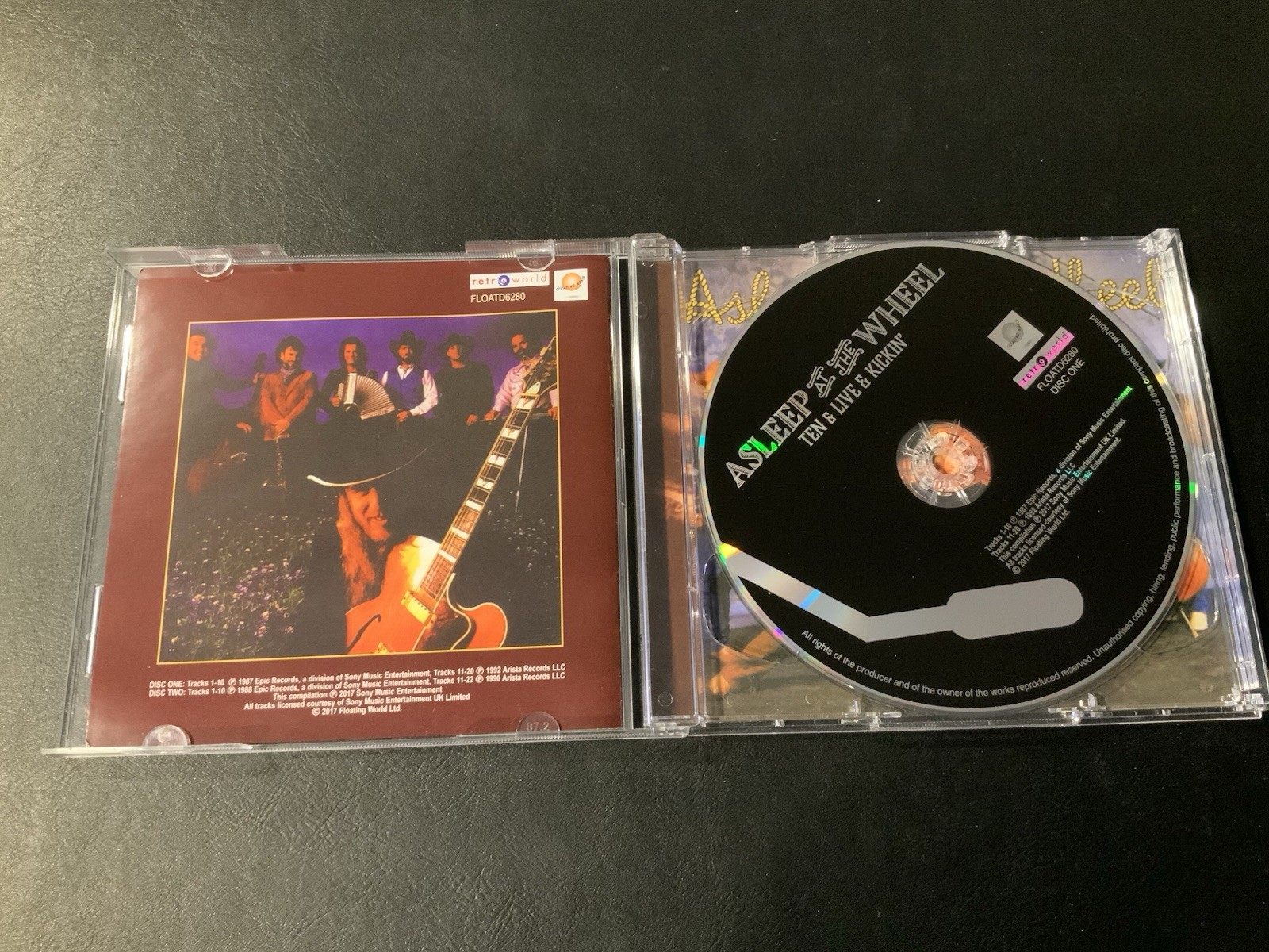 ASLEEP AT THE WHEEL - TEN/WESTERN STANDARD TIME/KEEPIN ME UP NIGHTS/+  2 CD NEW! - Image 3