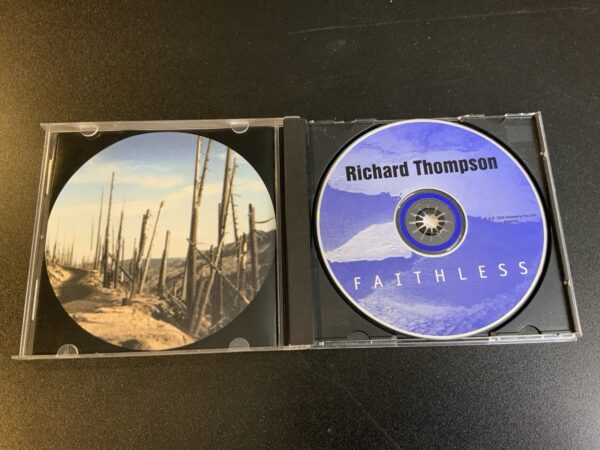 Richard Thompson Faithless CD - RARE LIVE CD 2004 Beeswing - Image 3