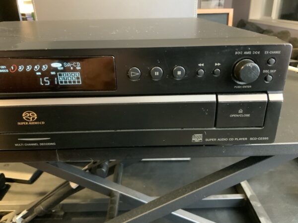 Sony SCD-CE595 5-Disc Super Audio CD Changer SA 5.1 Ch Player w/ Remote - Image 6
