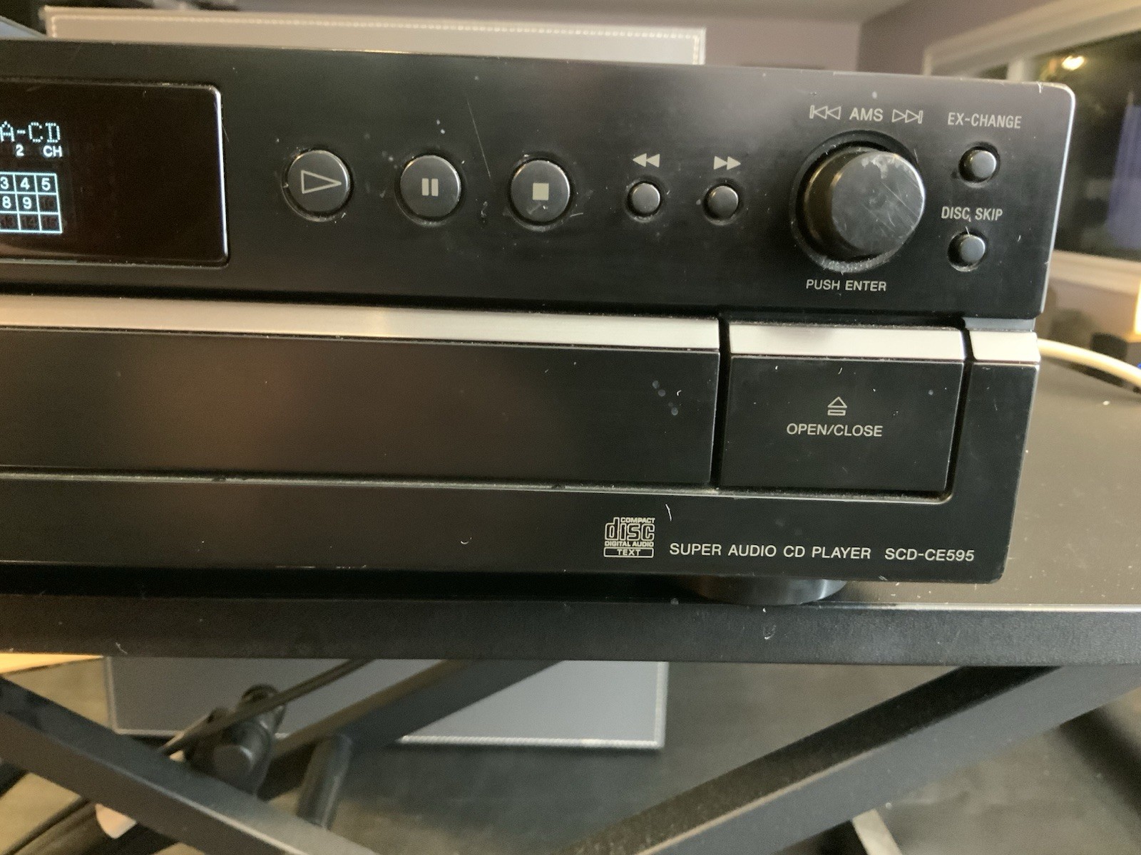 Sony SCD-CE595 5-Disc Super Audio CD Changer SA 5.1 Ch Player w/ Remote - Image 8