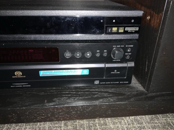 Sony SCD-CE595 5-Disc Super Audio CD Changer SA 5.1 Ch Player w/ Remote - Image 11