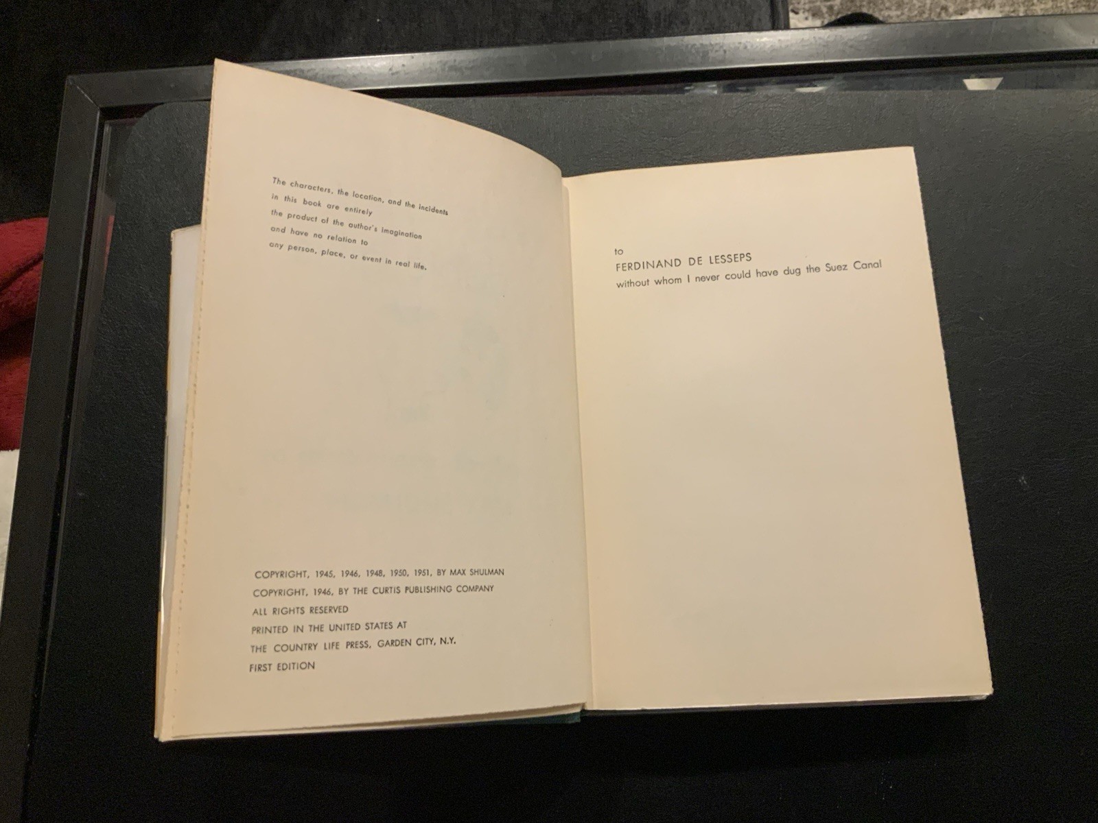 The Many Loves of Dobie Gillis: Max Shulman. Doubleday & Co. 1st edition. 1951 - Image 4