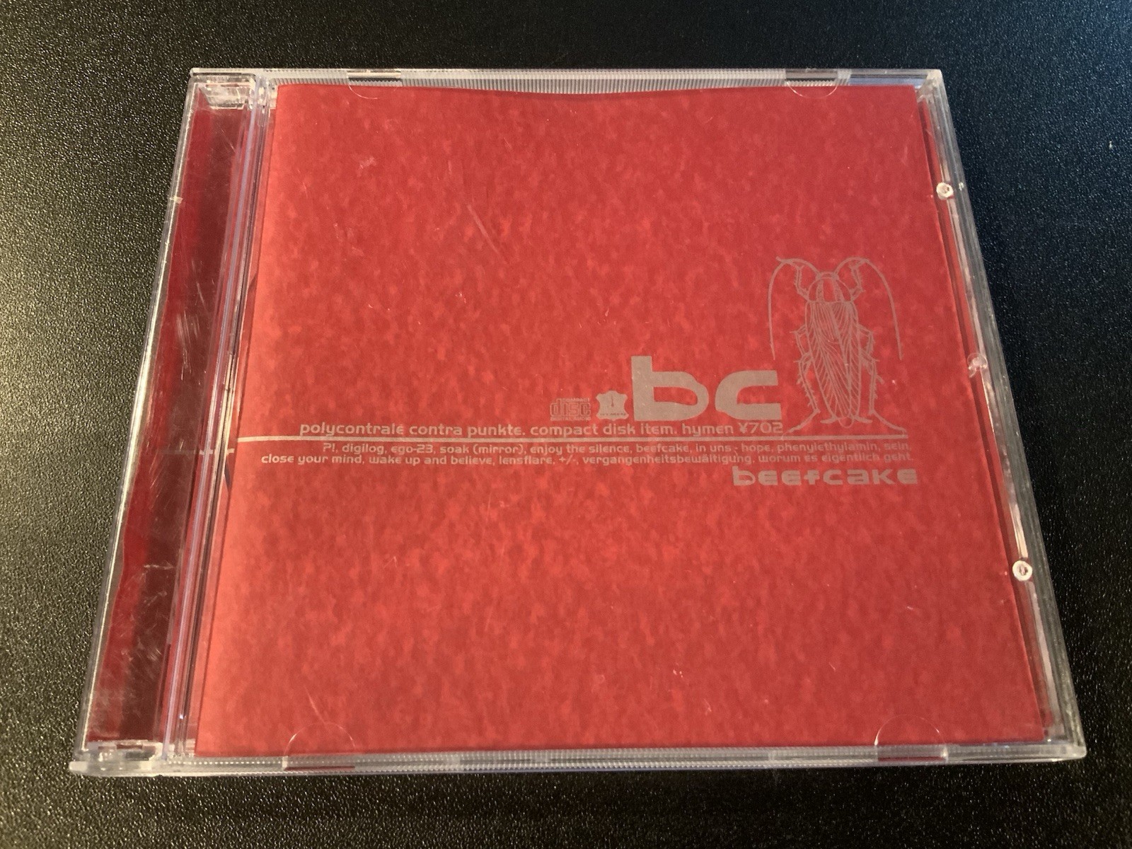 CD electro " Beefcake – Polycontrale Contra Punkte " 1998 	Hymen Records