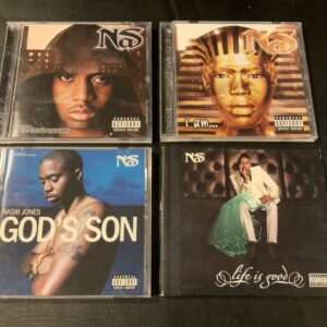 NAS 4 CD Lot - Nastradamus, I am…, God’s Son, Life Is Good - Some RARE