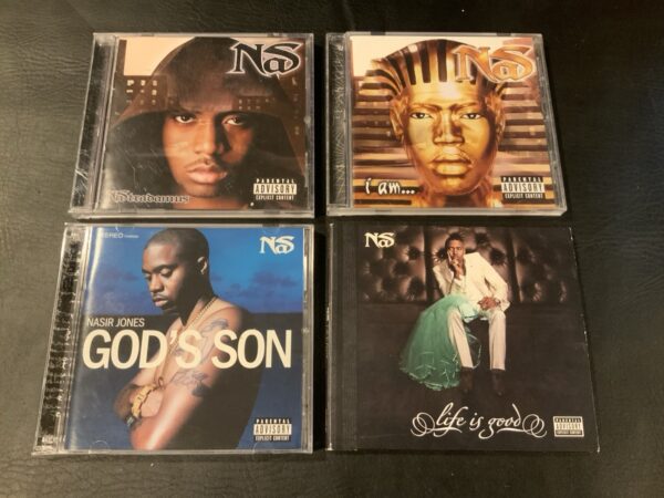 NAS 4 CD Lot - Nastradamus, I am…, God’s Son, Life Is Good - Some RARE