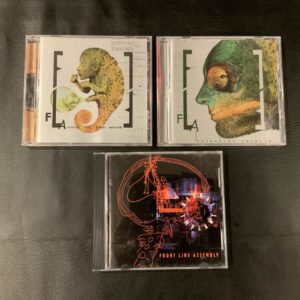 Front Line Assembly / FLA 5 CD Lot RARE OOP - Gashed Senses, Flavour, Colombian