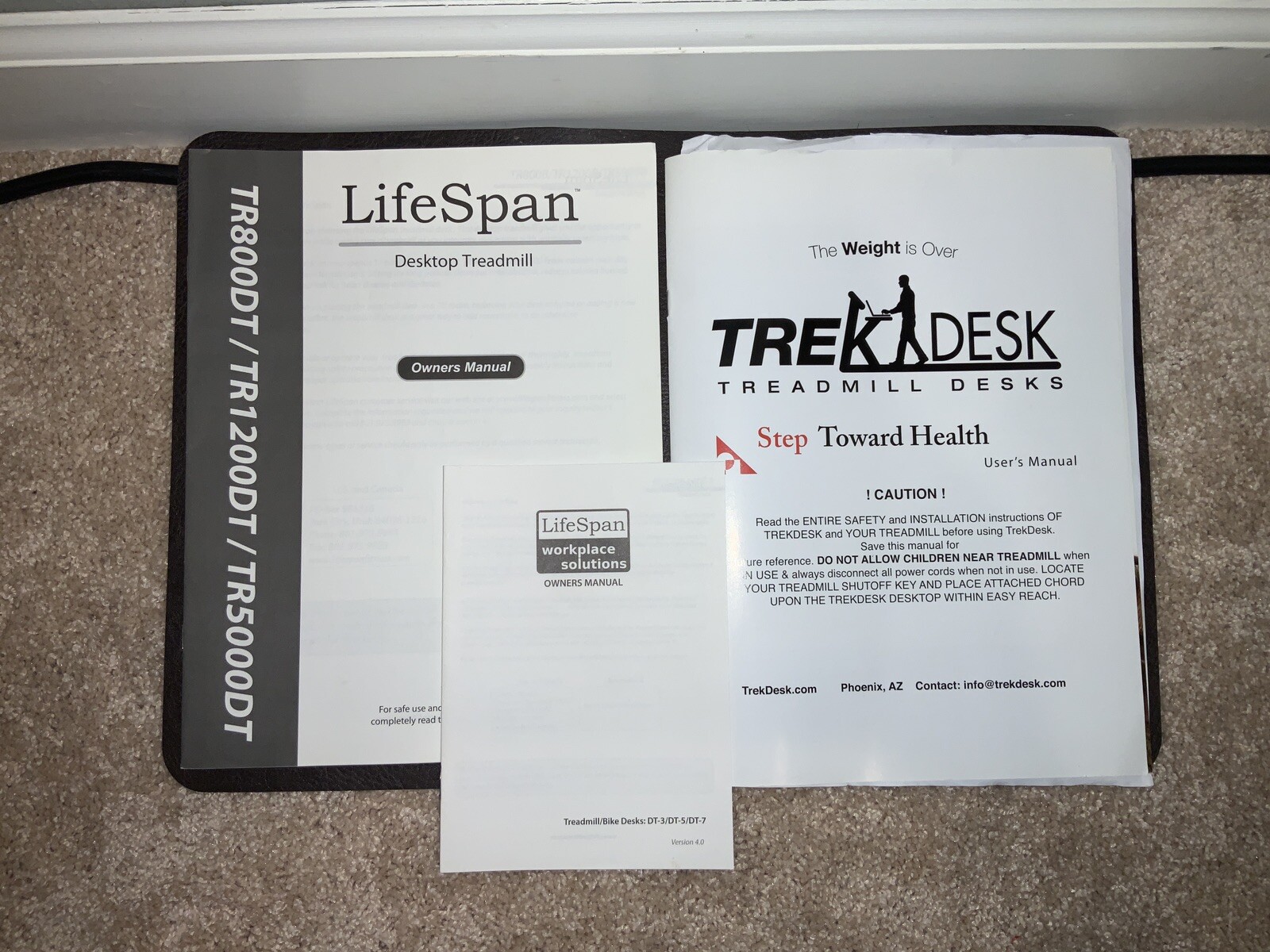 Awesome Trek Desk & Lifespan Walking Treadmill + Attachments Set - Image 5