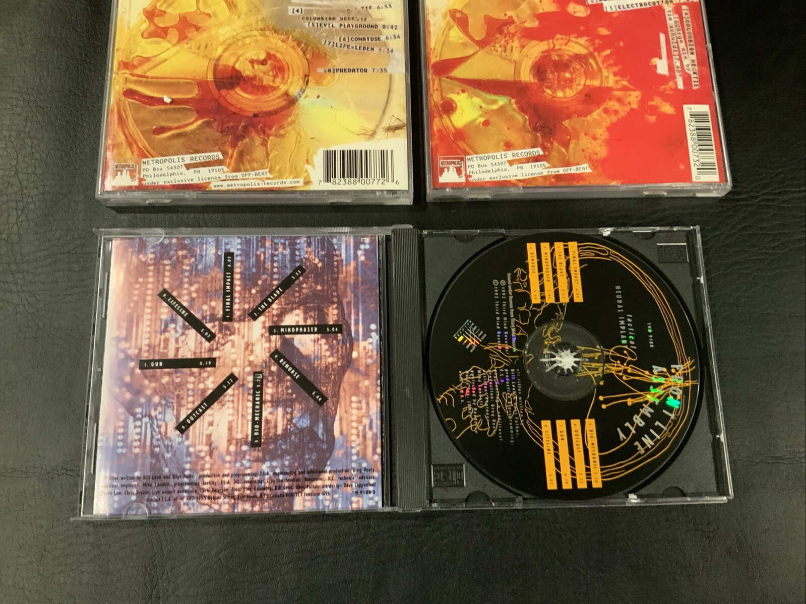 Front Line Assembly / FLA 5 CD Lot RARE OOP - Gashed Senses, Flavour, Colombian - Image 7