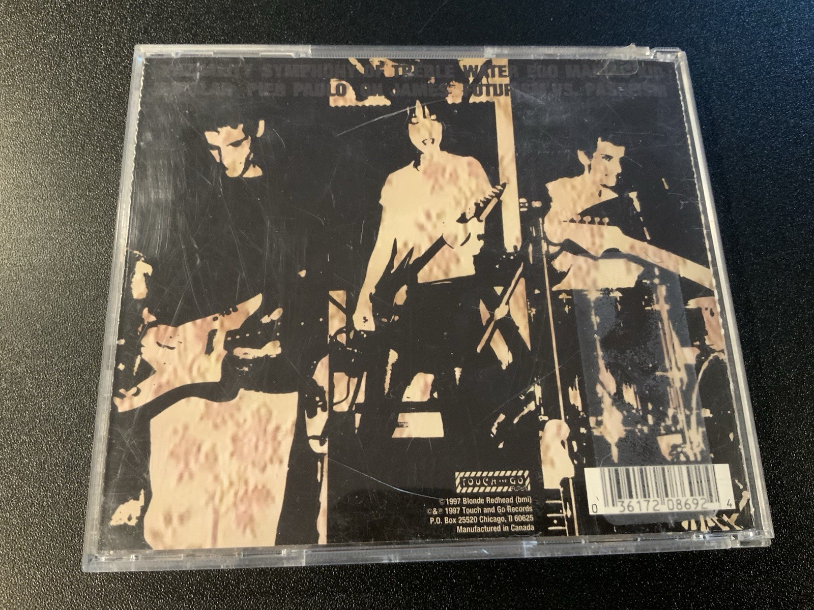 Blonde Redhead – Fake Can Be Just As Good /Touch And Go – TG169CD / EX/EX - Image 2