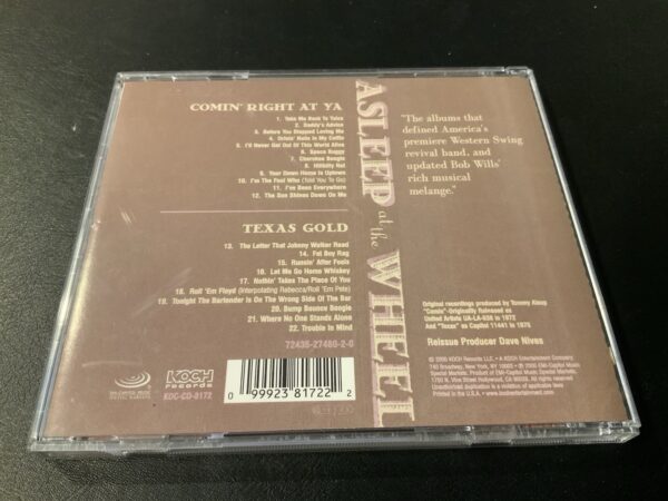 Comin' Right at Ya/Texas Gold by Asleep at the Wheel (CD, 2000, Koch (USA)) - Image 2