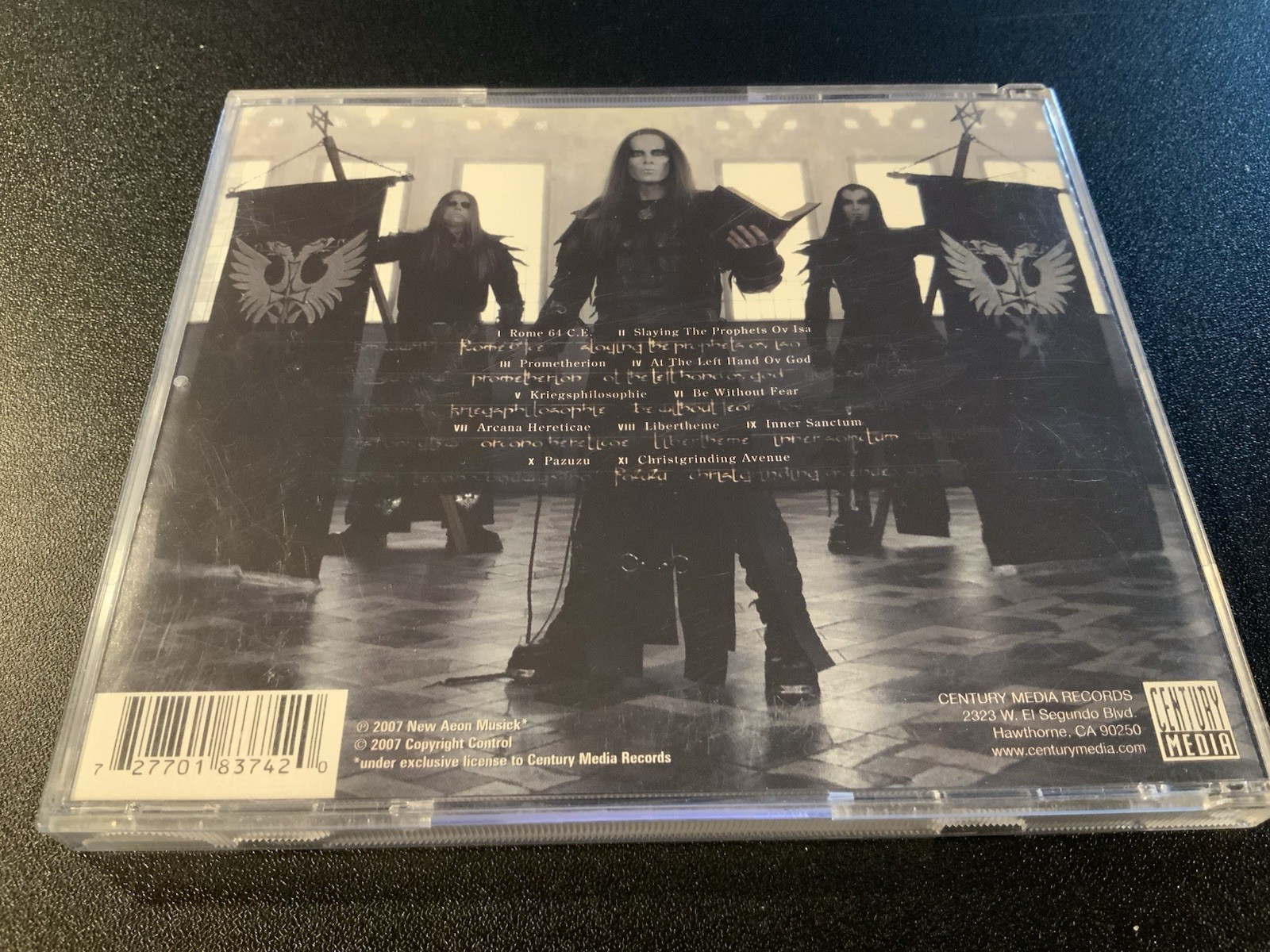 The Apostasy by Behemoth (CD, Jul-2007, New Aeon Musick / Century Media (USA)) - Image 2