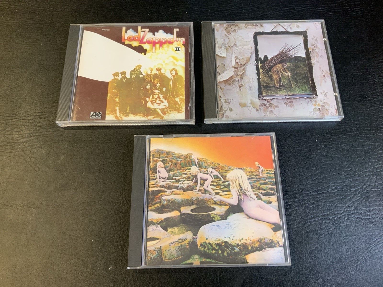 3 CD Lot - Led Zeppelin II, IV, (Zozo) & Houses Of The Holy VG