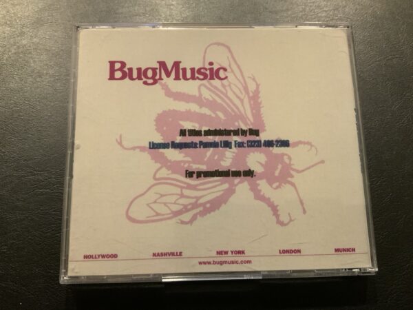 GRAM PARSONS In Person Bug Music 2003 Promo publishing sampler CD - Image 2