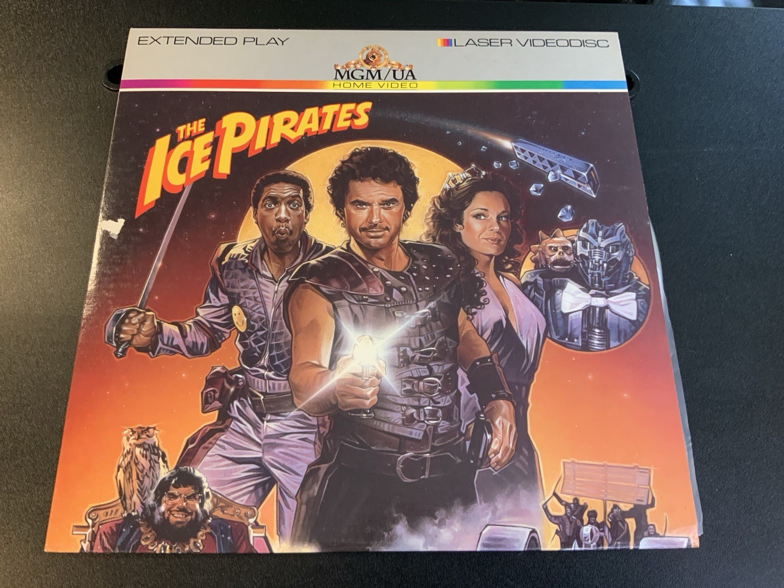 THE ICE PIRATES ~Laserdisc~ Very Good Condition ~Rare LD~ ROBERT URICH ~ 1984