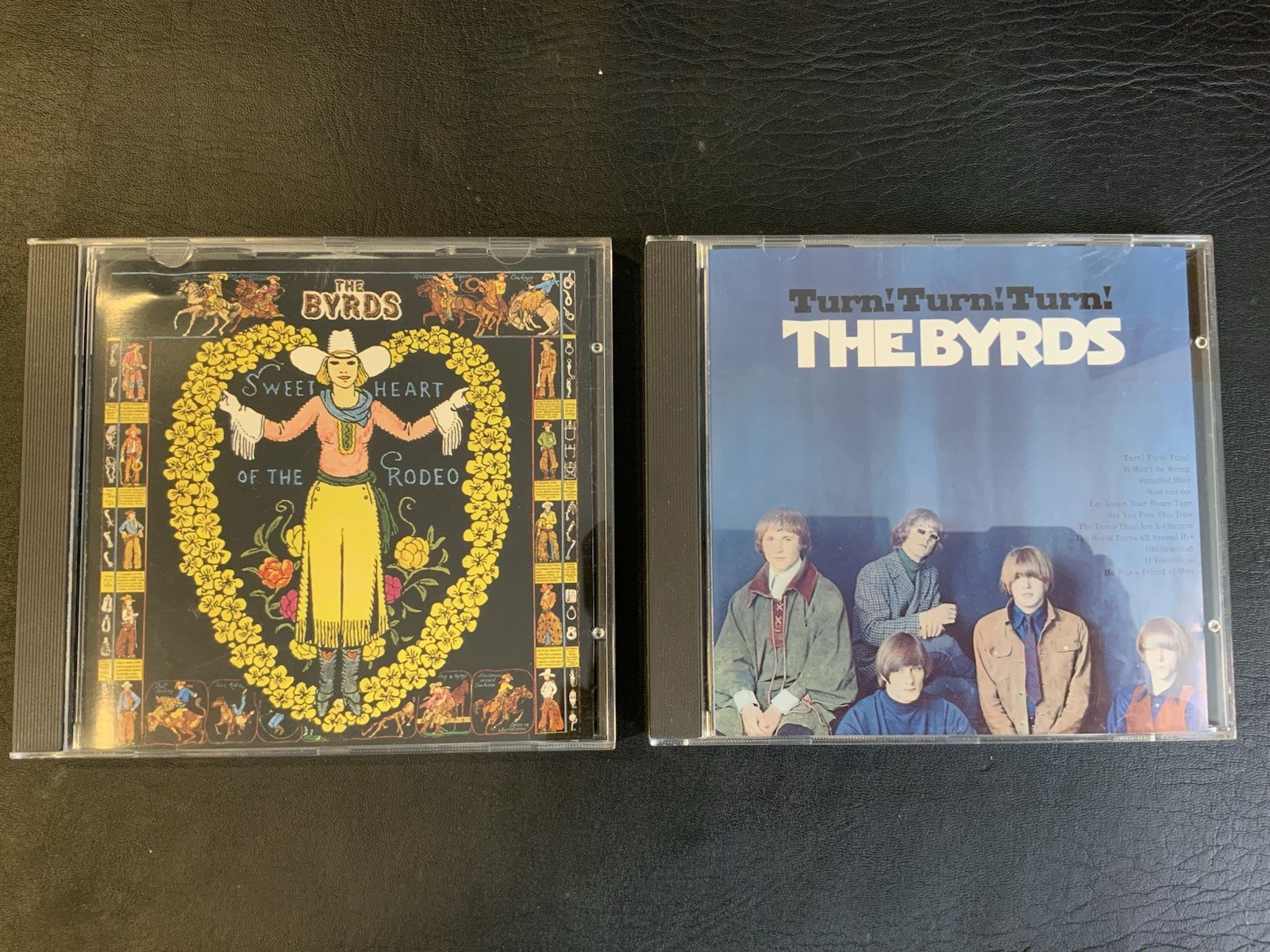 The Byrds - 2 CD Lot - Turn! Turn! Turn! & Sweethearts Of The Rodeo VG