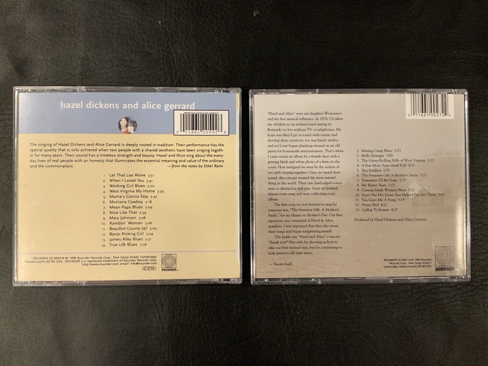 2 CD Lot Hazel Dickens and Alice Gerrard & Hazel&Alice Bluegrass Rare - Image 2