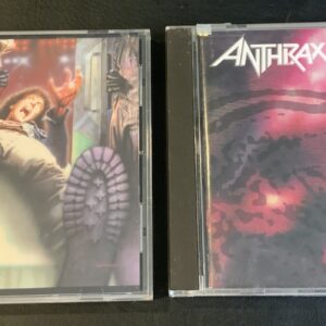 Anthrax 2 CD Lot - Spreading The Disease & Sound of White Noise Very Good