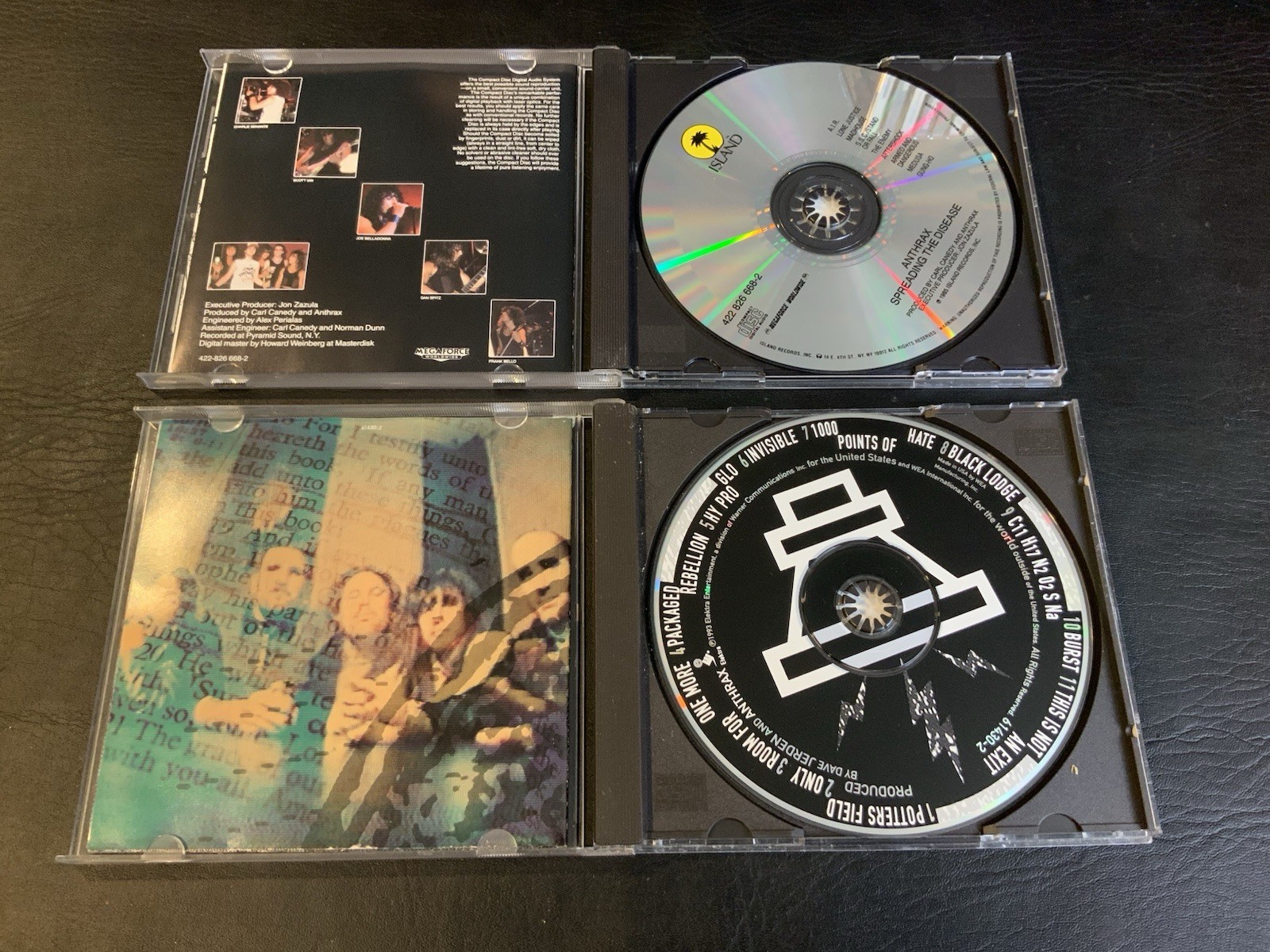 Anthrax 2 CD Lot - Spreading The Disease & Sound of White Noise Very Good - Image 3