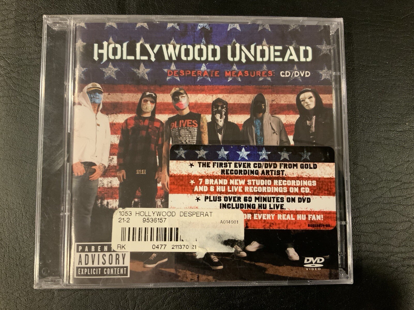 HOLLYWOOD UNDEAD - DESPERATE MEASURES (+DVD) NEW / SEALED CD