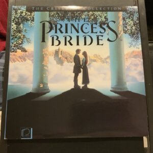 PRINCESS BRIDE (1987) LASERDISC [CC1140L] Criterion Collection #40 CAV VG+ RARE