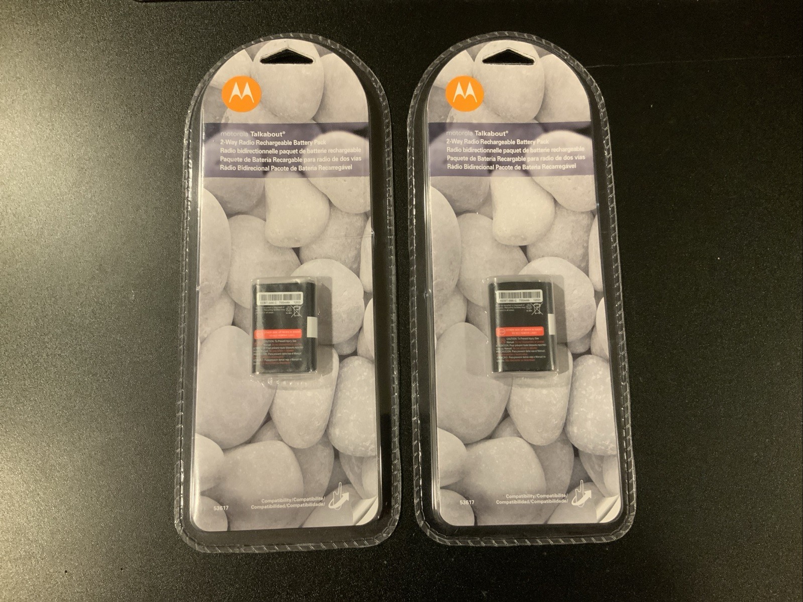 Motorola Talkabout Two Way Radio Rechargeable Battery Pack, AAA, 700mAh, 2-Pack