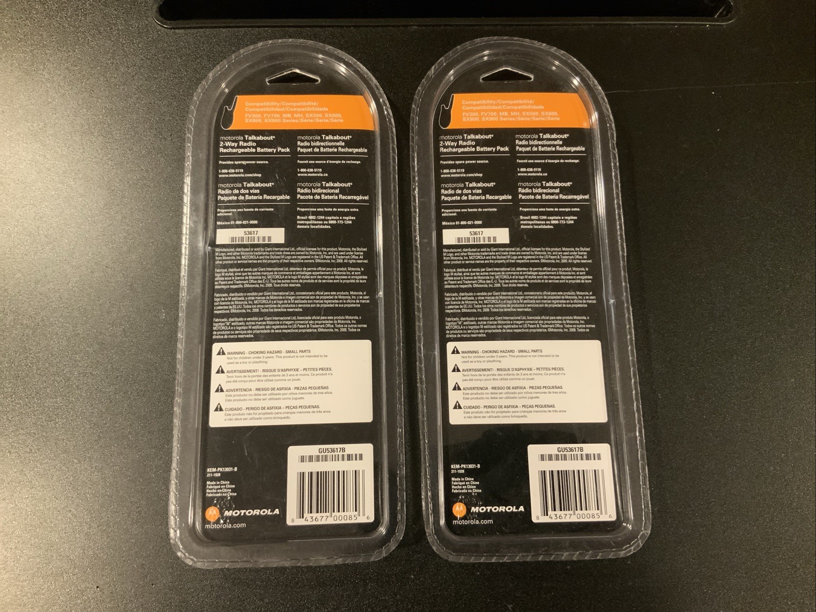Motorola Talkabout Two Way Radio Rechargeable Battery Pack, AAA, 700mAh, 2-Pack - Image 3