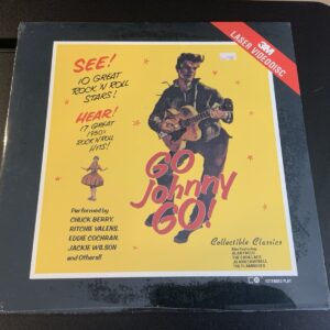 GO JOHNNY GO (1959) LASERDISC 1985 3M  CHUCK BERRY RITCHIE VALENS NEW SEALED