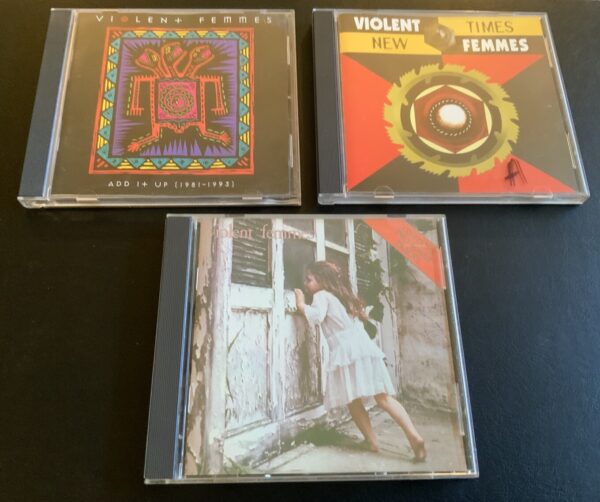 Violent Femmes 3 CD Lot: Add It Up, Self Titled, New Times. Awesome Collection