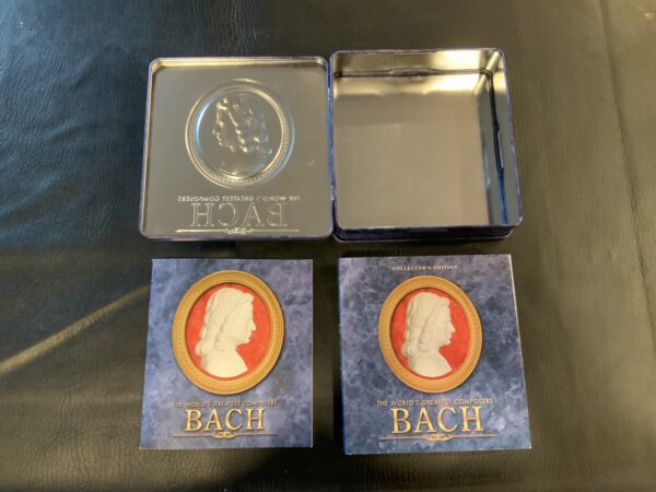 Classic The World's Greatest Composers: Bach Collector's Tin Case CD Educational - Image 3