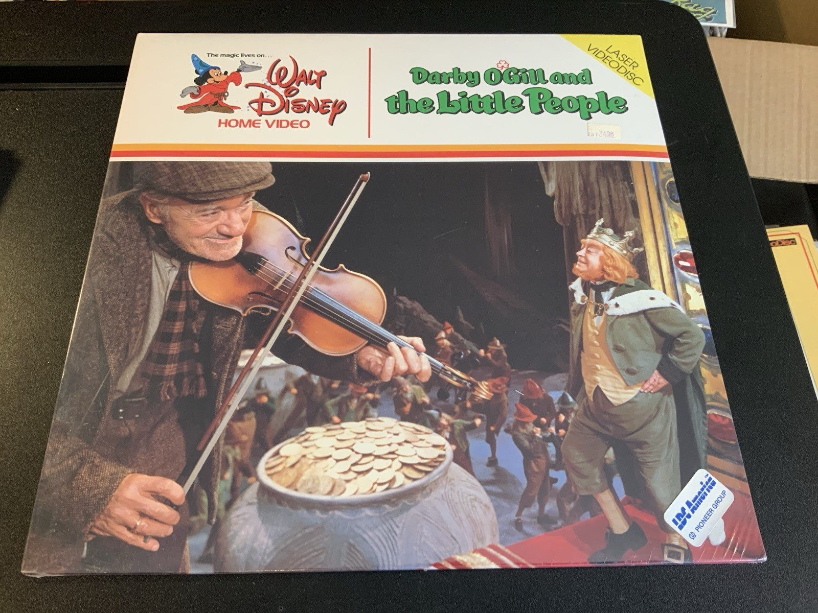 DARBY O'GILL AND THE LITTLE PEOPLE Laserdisc LD BRAND NEW VERY RARE WALT DISNEY