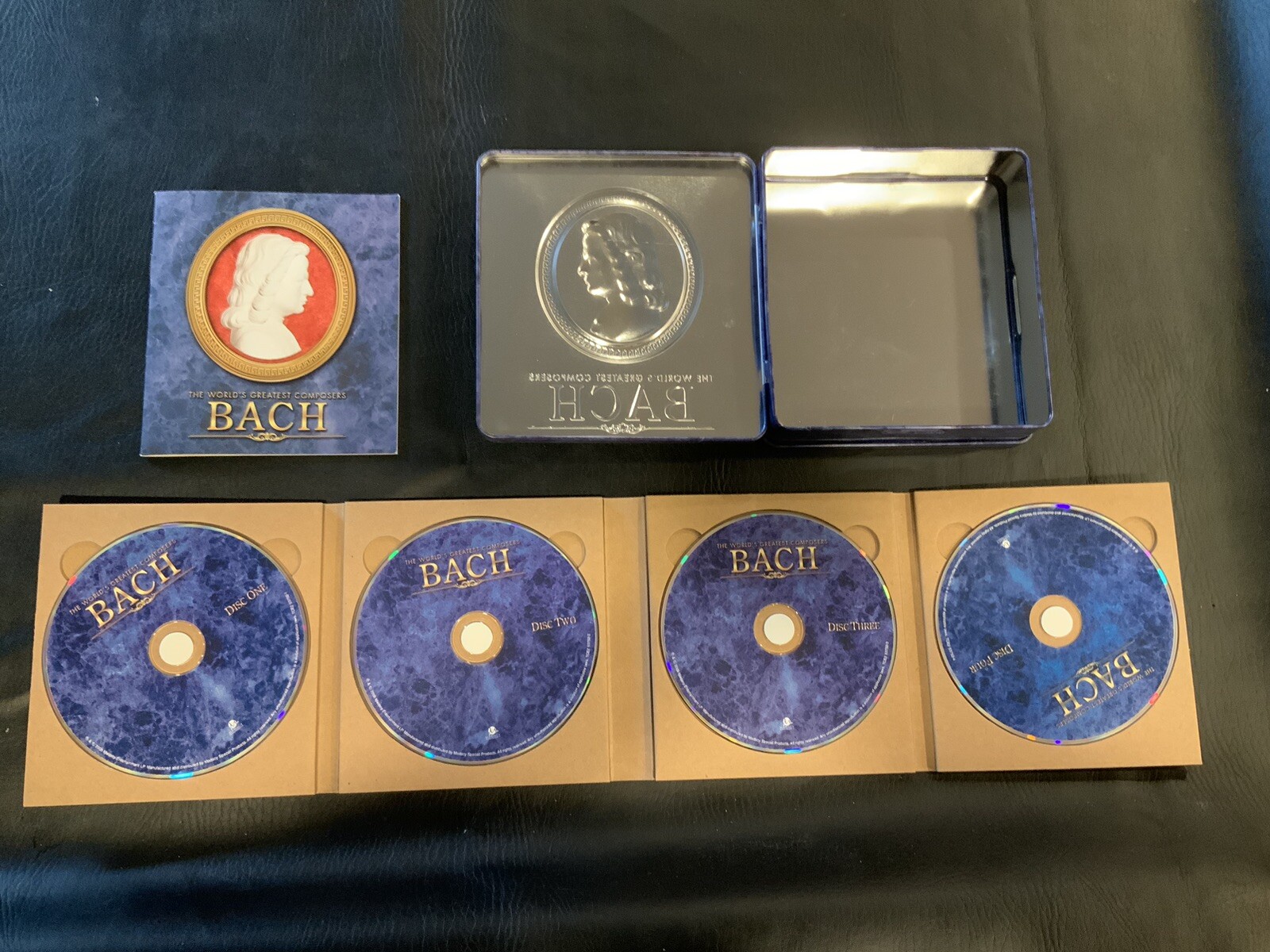 Classic The World's Greatest Composers: Bach Collector's Tin Case CD Educational - Image 5