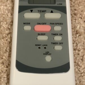 Remote Control RG51I30/BGCEU Portable Air Conditioner Midea