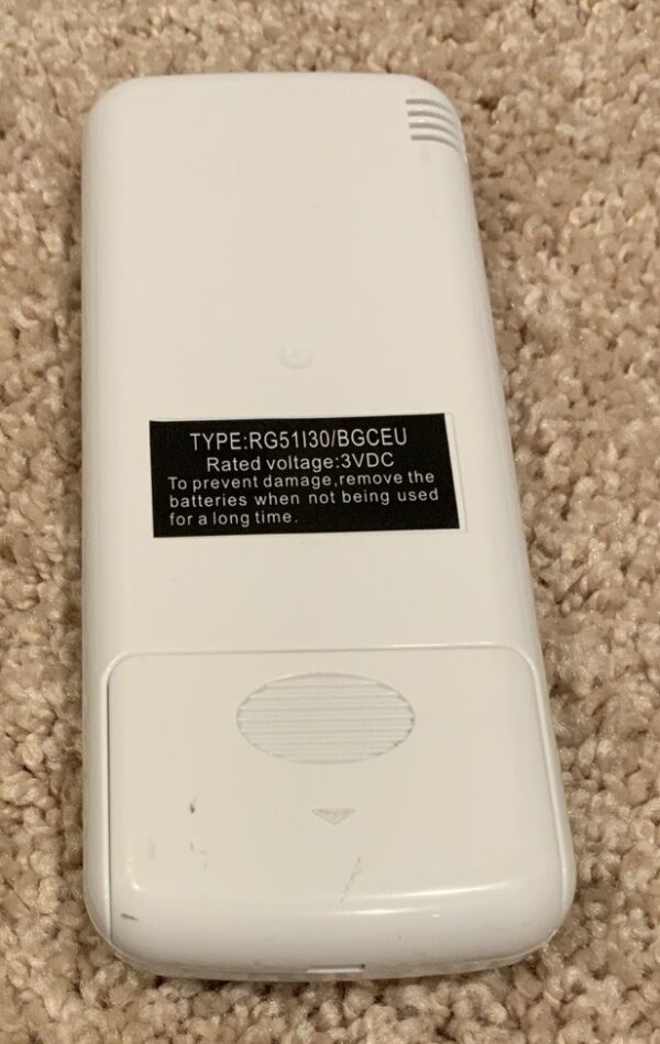 Remote Control RG51I30/BGCEU Portable Air Conditioner Midea - Image 2