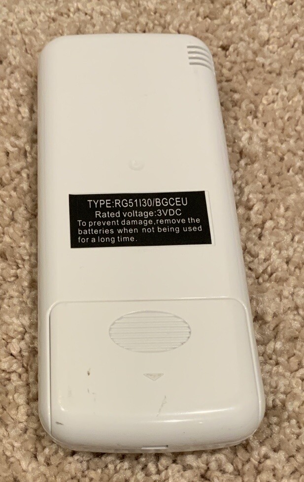 Remote Control RG51I30/BGCEU Portable Air Conditioner Midea - Image 2