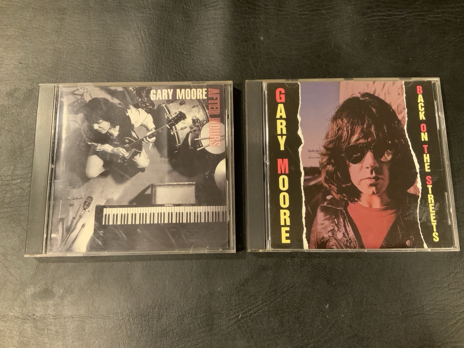Back on the Streets & After Hours by Gary Moore (CD,  Grand Slamm Records) RARE