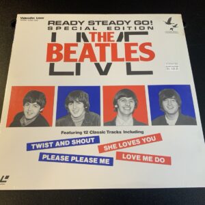 Vintage LaserDisc Beatles Live 1964 Ready Steady Go! Special Edition JAPAN NEW